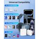 thumbnail image 4 of Cargador para AirPods Pro (2.ª generación), cable de carga USB C de 20 W para AirPods 4, cable USB C a USB C para AirPods Max 2 (2024), auriculares inalámbricos AirPods Pro (2.ª, 4 of 8