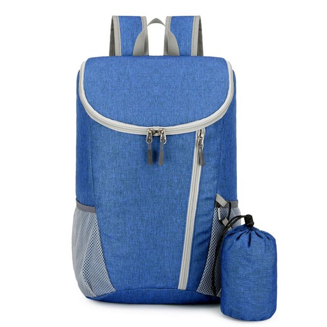 Mochila plegable para exteriores, bolsa de almacenamiento informal, mochila de gran capacidad, mochila deportiva para viajes al aire libre