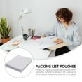 thumbnail image 2 of Masteelf  100 Pcs Packing List Bags Envelopes for Documents Safe Delivery, 2 of 8