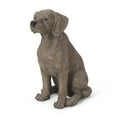 thumbnail image 6 of Garden Accessories MGO DOG DECOR, Outdoor Dog Statue, Dark Brown, No Assembly Required,Outdoor Garden Accessories, 6 of 15