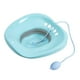 thumbnail image 1 of Baño de asiento plegable sobre el asiento con tazón más Squirter Baño de cadera universal Azul Yinane Bañera de asiento para inodoro, 1 of 8