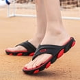 thumbnail image 3 of Rokment Mens Orthopedic Flip Flops Comfortable Arch Support Thongs Sandals Summer Beach Orthotic Walking Slides Slippers for Indoor and Outdoor, 3 of 7