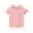 Pink, variant on Boy Clothes Short Sleeve Tops Crewneck Green Summer Clothing Kids Clothes Girls 1T