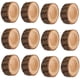 thumbnail image 1 of Juego de Candelabros de Madera JanHm Portavelas Votivo 12 Piezas Decoración del Hogar, 1 of 5