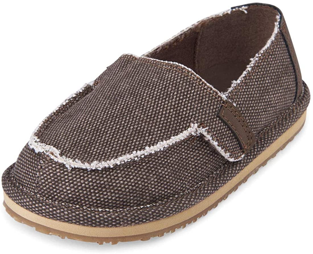 boys canvas boat shoes
