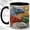 Black, variant on Celestial Dragon Coffee Mug, Fantasy Dragon Mug, Ceramic 11 oz