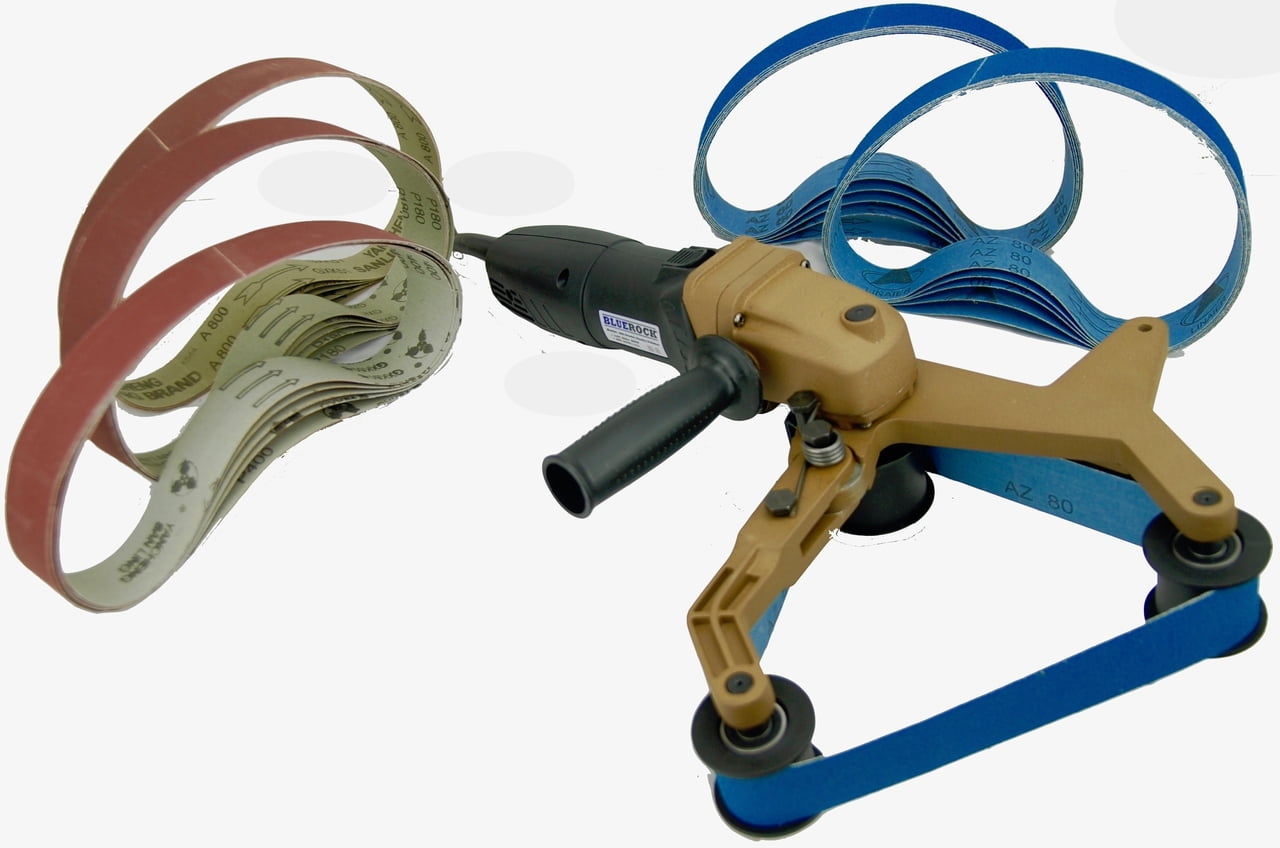 BLUEROCK 40A & 25 Belts Pipe Polisher Grinder Sander (Belts by fits Metabo) by