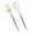 Gold-100pcs, variant on Plastic Silverware with Wood Grain Handle,Disposable Cutlery Set, Elegant Utensils for Wedding, Party and Daily Use
