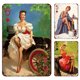 thumbnail image 1 of Placa Metal Vintage para Niñas Pintura Hierro Rectangular Bar El 20x30cm 3 Uds., 1 of 9