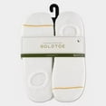 thumbnail image 2 of Gold Toe WHITE Men's Modern Essential Sneaker Socks 6pk, US 6-12.5, 2 of 3