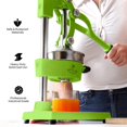 thumbnail image 4 of Exprimidor Manual de Cítricos Zulay Kitchen de Hierro Fundido Resistente, 4 of 9