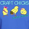 thumbnail image 3 of CafePress - Craft Chicks Gone Wild! Dark T Shirt - Men's Classic Graphic Cotton T-Shirt, 3 of 4