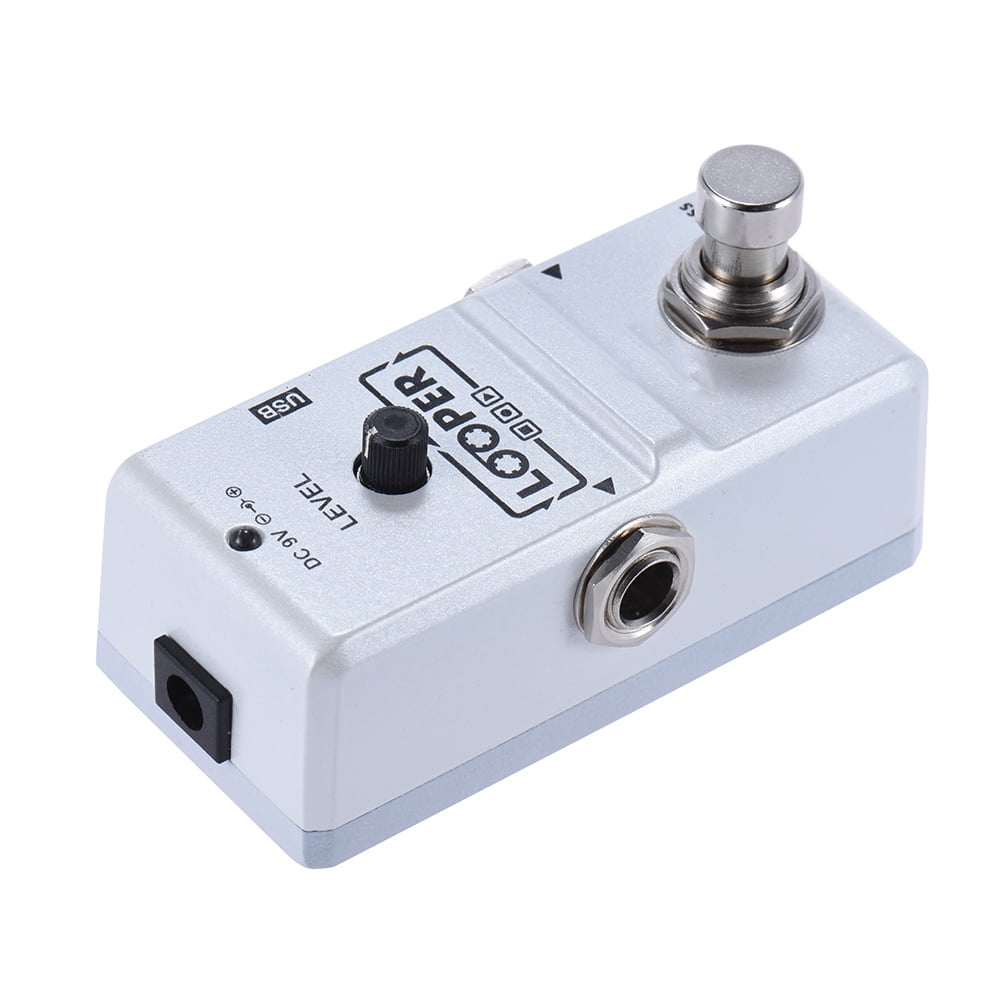 AP-09 Nano Series Loop Electric Guitar Effect Pedal Looper True Bypass Unlimited Overdubs 10 Minutes Recording with USB Cable