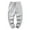 Gray, variant on JTieacloth Mens Casual Sweatpants Mens Solid Sports Leisure Trousers Fitness Loose Running Training Leg Guard Pants Trousers Ninth Pants Black