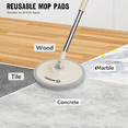 thumbnail image 3 of Maircle Spin Mop and Bucket Set for Floors, 3 of 6