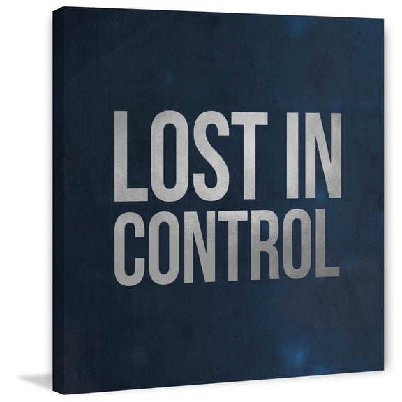 Lost in Control II Painting Print on Wrapped Canvas