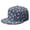 White-401, variant on Vintage Garden Snapback Hat – Romantic Rose Flat Visor Cap, Retro Aesthetic