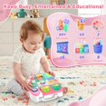 thumbnail image 2 of Montessori Busy Board BQU para niña y niño de más de 1 año con sonido, 2 of 5