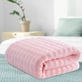 thumbnail image 5 of Kyusrd Velvet Large Hand Towels for Bathroom,Cotton Soft Absorbent Decorative Hand Towel for Face Spa Bath Gym Kitchen,Pink,35x75cm, 5 of 6