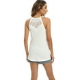 thumbnail image 3 of WBQ Women's Summer Tank Tops Back Lace Hollow-Out Sleeveless Halter Tee Shirts Crew Neck Casual Cami Shirts Tunic Tops, XS-XL, 3 of 9