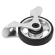 thumbnail image 4 of MEIJUN - Guardabarros para bicicleta plegable, rodamiento de rueda fácil de usar, accesorios de repuesto para bicicleta Brompton, color plateado, 4 of 15