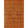 thumbnail image 1 of Ahgly Company Indoor Rectangle Mid-Century Modern OrangeRed Orange Oriental Area Rugs, 5' x 8', 1 of 6
