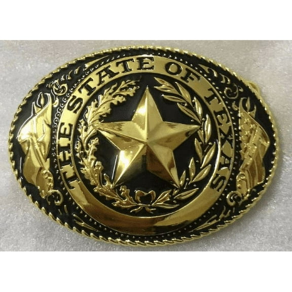 The State Of Texas Belt Buckle