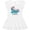 AA-White, variant on Inktastic Relaxolotl Cute Axolotl on Summer Vacation Girls Toddler Dress