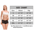 thumbnail image 3 of Solavia Women's Lace Panties, Soft Stretch Cute Boyshorts, Cheeky Underwear, 6-Pack, Size S to XXL, 3 of 6