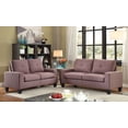thumbnail image 2 of Fashionable Sofa & Loveseat, Chocolate Brown- Saltoro Sherpi, 2 of 2