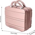thumbnail image 3 of Hand Luggage Makeup Case Small Hand Luggage Makeup Case 14, 3 of 8