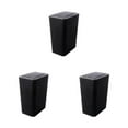 thumbnail image 3 of Baohd 1/2/3 Slim Trash Can - Easily Fit In Gap Simple And Classic Modern PP Rectangular Trash Bathroom Black S 3PCS, 3 of 6