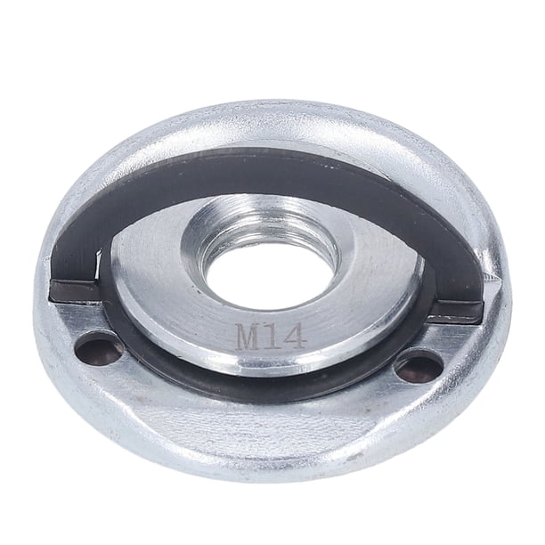 Quick Lock Grinder Flange Nut – M14 Thread, Self-Locking Pressure Plate For Angle Grinder (2-Pack, Fits 5/8-11 & M14)