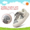 thumbnail image 3 of Girls daily casual shoes, casual anti-slip breathable shoes, toddler and little kid lightweight walking shoes, 3 of 12