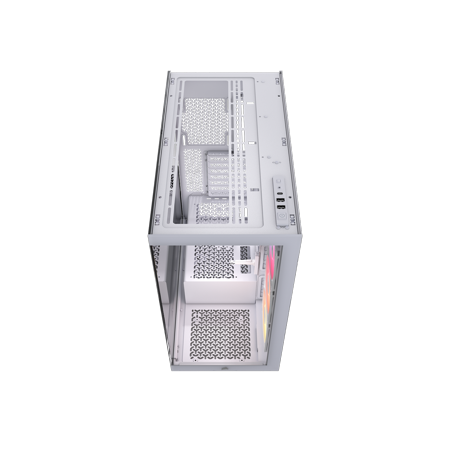 CORSAIR｜コルセア ミドルタワー型PCケース 3500X RS-R ARGB Mid-Tower(ホワイト) CC-9011323-WW 返品種別B