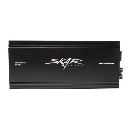 Skar Audio RP-3500.1D Monoblock 3500-Watt Class D MOSFET Subwoofer (Best Class T Amplifier)