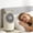 White-WH, variant on MMJ Desk Fan USB Mini Mist Humidifier Portable Desktop 400ml Whisper Quiet Strong Wind Spray Office Dormitory 8.90x5.20in