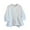 White, variant on 3/4 Sleeve Button Down Shirts for Women 2023 Cute Solid V Neck Ruffled Hem Blouse Trendy Loose Fit Holiday Beach Tops