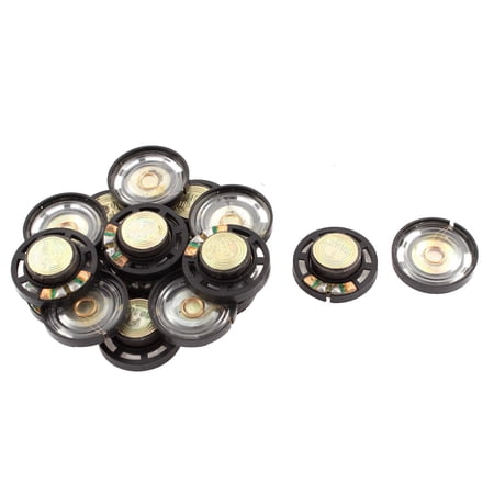 16pcs Radio Interphone 27mm External Magnetic Speaker Loudspeaker 8 Ohm 0.25W price history on PriceWatchPro