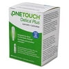 OneTouch Delica Plus Lancets for Diabetes Testing | Extra Fine 33 Gauge Lancets For Blood Test | Diabetic Supplies For Blood Sugar Monitor | Lancets for Lancing Device, 100 Count