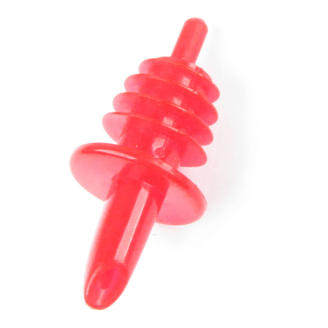 Double Spouts Plastic Red Bottle Pourer Controler Parts for Juice Wine