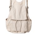 thumbnail image 2 of Mochila de verano Multibolsillo Mujeres/Hombres Mochila Bolsa de viaje sólida (Beige) Tmvgtek Para Estrenar, 2 of 3