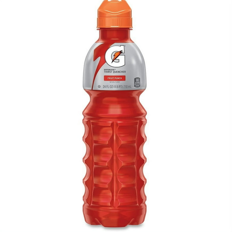 Gatorade Fruit Punch Thirst Quencher - Ready-to-Drink - 24 fl oz (710 mL) - 24 / Carton Gatorade Fruit Punch Thirst Quencher - Ready-to-Drink - 24 fl oz (710 mL) - 24 / Carton