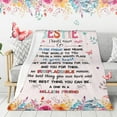 thumbnail image 2 of for Women, Best Friend Birthday Gifts,Friendship Gifts for Women, for Women,Bestie Gifts for Women Blanket 60"x80", 2 of 6