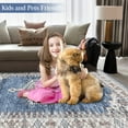 thumbnail image 4 of ZACOO 2x6 Vintage Bohemian Hallway Runner Rug Washable Rug Soft Non-Slip Low-Pile Rugs for Entryway, Blue, 4 of 8