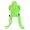 Green, variant on Lovely Cuttlefish Hat Headwear with Tassels For Stage Shows Family Gatherings Soft Breathable Headgear for Halloweens