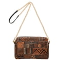 thumbnail image 2 of FORMRS Women Crossbody Purse with Chain Strap Vegan Leather Shoulder Handbag, Abstract Tribal Pattern, 2 of 7