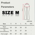 thumbnail image 4 of Pantalones de yoga para mujer Leggings acampanados Pantalones acampanados Leggings acampanados para mujer con control de barriga Cintura cruzada y pierna ancha, 4 of 6