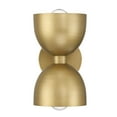 thumbnail image 2 of Hunter - Erling 1-light Luxe Gold,  Sconce Light, Dimmable, Modern Style, Dome Shaped, for Bedrooms, Kitchens, Dining, Living Rooms - 48131, 2 of 7