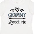thumbnail image 4 of Inktastic My Grammy Loves Me Grandchild Girls Toddler T-Shirt, 4 of 5